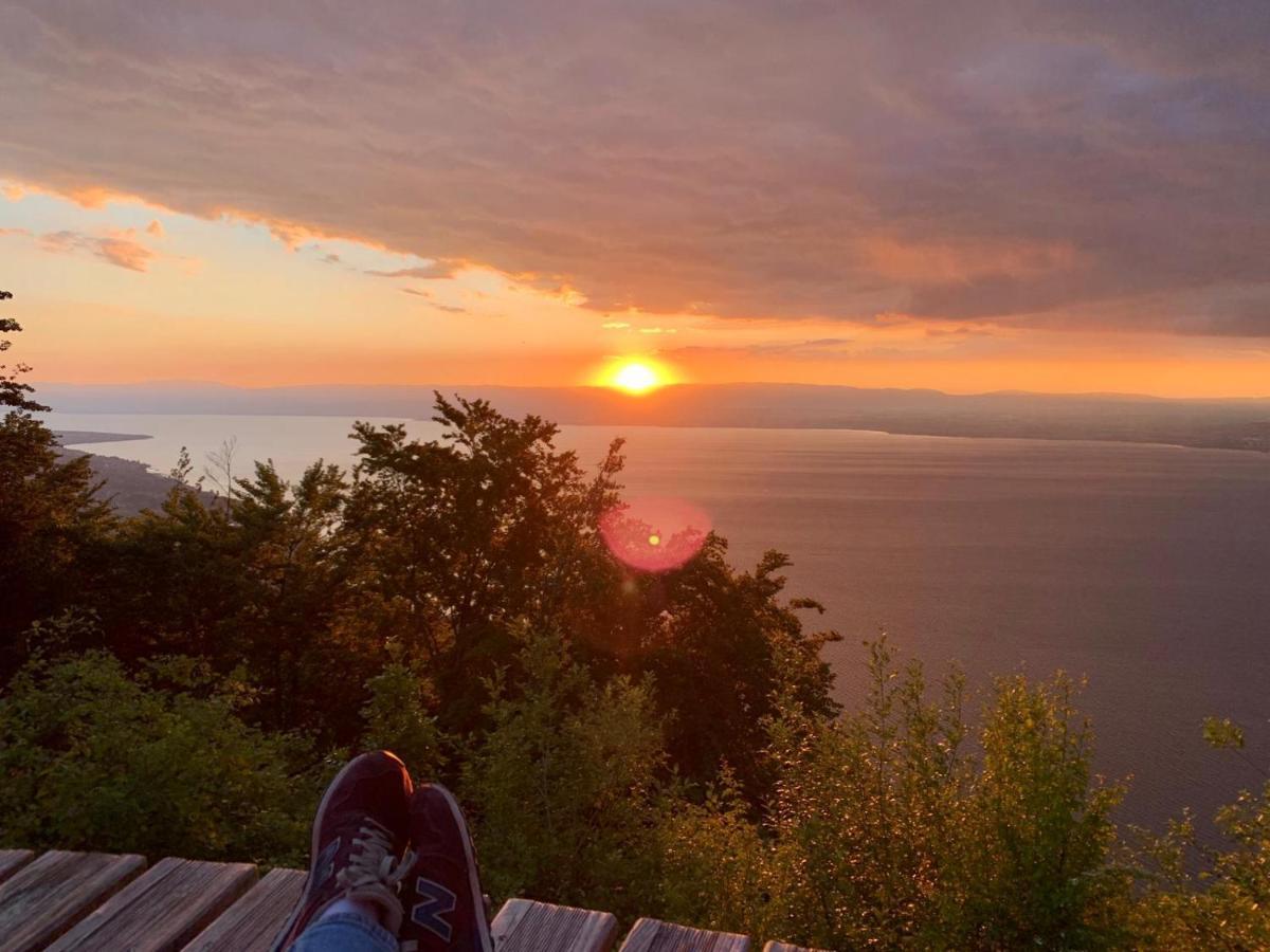 Apartmán Ecrin Balneo Sauna A Thollon Exteriér fotografie